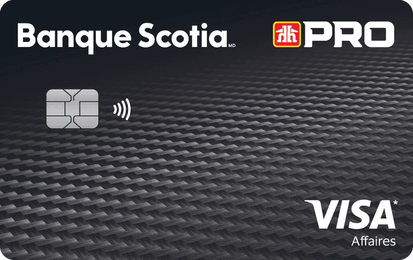 Carte Visa Affaires Home Hardware PRO Scotia