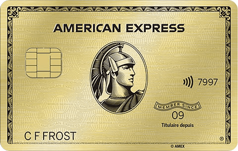 Carte Or avec primes American Express
