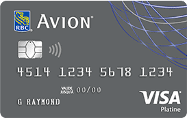 Carte Avion Visa Platine RBC