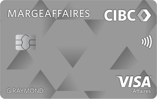 Carte margeAffaires CIBCᴹᶜ Visa* pour PME