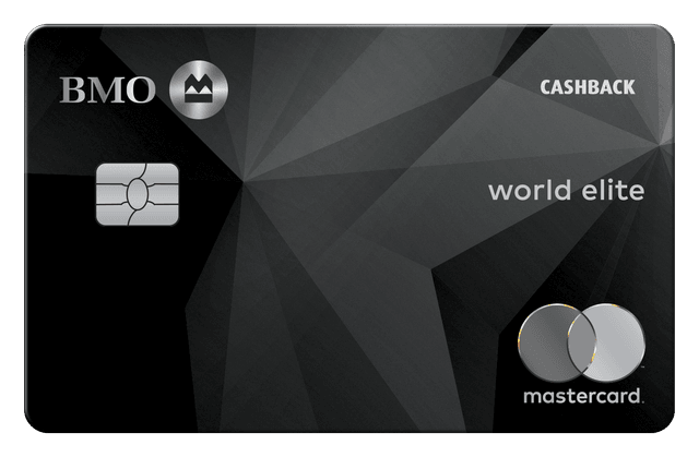 BMO CashBack® Mastercard® World Eliteᴹᴰ