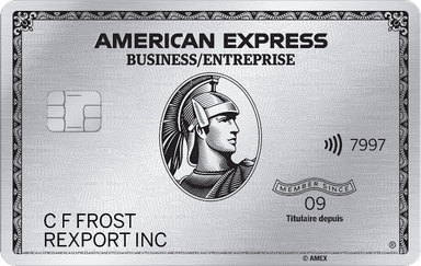 Carte de Platine entreprise d’American Express