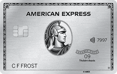 Carte de Platine d’American Express