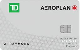 TD Aeroplan Visa Platinum Credit Card